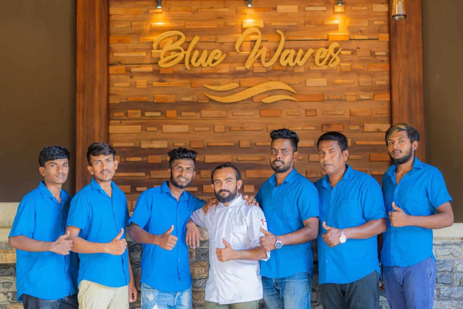 Blue Waves Kite Surfing Beach Resort 卡尔皮蒂耶 外观 照片